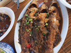 白汤昂刺鱼3条-喜洋洋蟹庄(阳澄湖店)