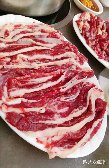 万祥牛肉火锅(金龙店)肥边图片
