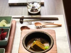 羊肚菌烧黑豆腐-无味舒食(思南公馆店)
