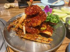-明洞阿姨·韩式酱蟹烤肉·创意料理(三元桥店)