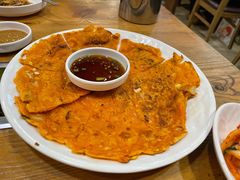 泡菜饼-喇喇排骨火锅·传统韩式脊骨汤(望京西园总店)