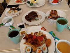 生鱼片-中央电视塔旋转餐厅