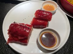 红米脆皮鲜虾肠-蝴蝶里·粤菜·点心(滨江龙湖店)