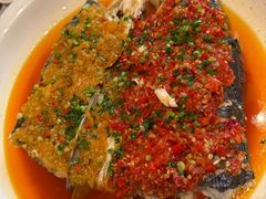 双椒鱼头-高玛纳驴肉火烧(河间总店)