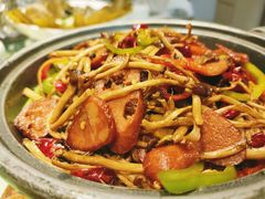 吊锅杏鲍菇-天厨妙香素食餐厅(清华店)
