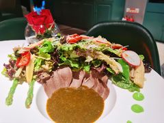 澳洲牛舌薄片混合沙拉-L'Arome芳芳法国餐厅(仙林金鹰店)