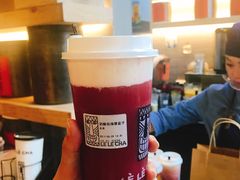 奶酪玫瑰覆盆子-LELECHA乐乐茶(上海五角场万达广场店)