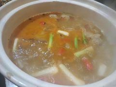鹽水肉下青菜-肠相汇常德老肠子馆(雨花亭店)