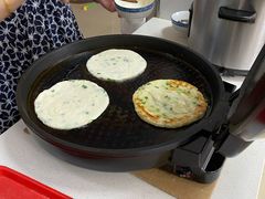 葱油饼-蟹芆三馄饨