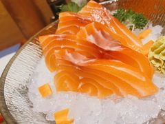 三文鱼刺身-有喜屋·烧鸟·居酒屋(三钢里店)