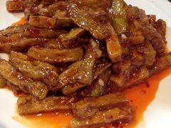 鱼香茄子-听涛雅苑百味饺子老家菜馆