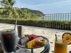 -日落吧·海景咖啡厅·餐酒吧·鸡尾酒·下午茶·乐队表演·浪漫夕阳·三亚文华东方酒店