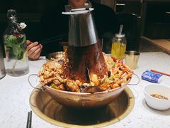 -老佛爷铜炉蛙锅(挂绿店)