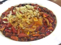 水煮牛肉-老回回饺子馆(海洋馆店)