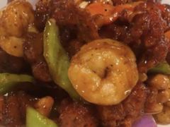 椒香虾仁爆鸡球-陈傻子餐厅(世纪都会店)