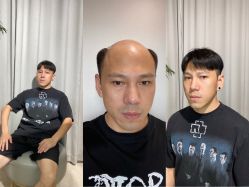 -型男帮男士假发补发·佩戴式发型
