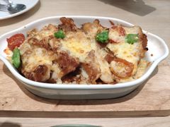 杂菌鸡扒烤饭-卢家妈妈·西餐厨房(卜蜂中心店)