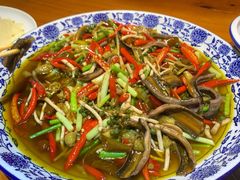 折耳根炒鳝鱼-厨道重庆菜馆(鸳鸯店)