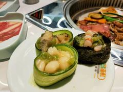 -绿岛港轩海鲜烤肉涮锅自助餐厅