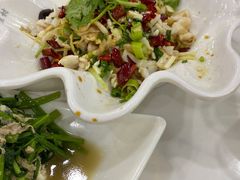 葱爆威海扇贝-郭姐·威海渔村(黄兴路店)