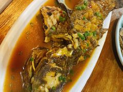 红烧石斑鱼-南海渔家•海鲜•正宗海南菜(海棠湾店)