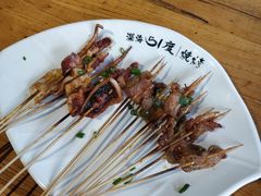 -路边摊小炉子烧烤