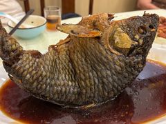 罾蹦鲤鱼-奥华餐厅·老张记(台基厂店)