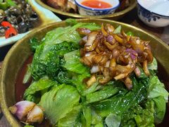 红葱头淋生菜-桃姐农庄老字号(从化温泉店)