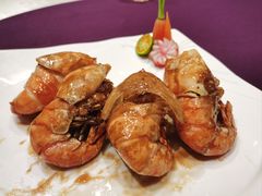 秘制干煎大虾-味可道·黄圃人家园林酒家(兆丰店)