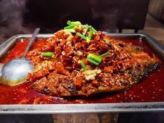 -探鱼·鲜青椒爽麻烤鱼(北京路天河城店)