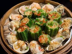 双蒜丝瓜蒸酿大美贝-粤·向群饭店(二沙岛店)