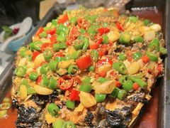 豆豉味烤鱼-江边城外烤全鱼(龙德广场店)