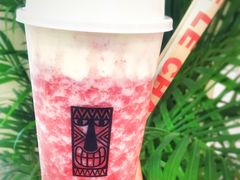 奶酪红草莓-LELECHA乐乐茶(上海五角场万达广场店)