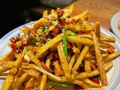 干煸藕丝-静一餐厅·湖北菜(前门创始店)