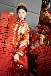 -藤薰定制中式嫁衣礼服旗袍店