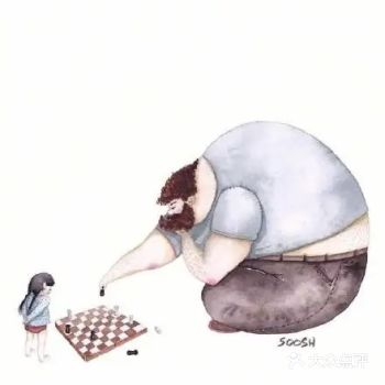 这是一组幸福满满的画，是由插画师Soosh创作的