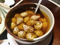 古越陈酿煮花螺-杭州西子湖四季酒店·金沙厅