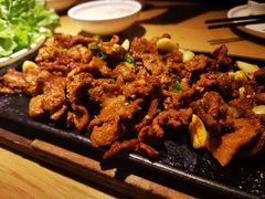 铁板五花肉-吕氏疙瘩汤·海鲜新鲁菜(凯德mall新都心店)