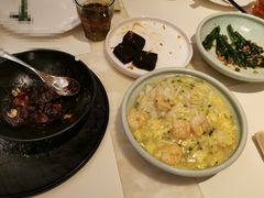 咸鱼姜汁炒芥兰苗-港丽餐厅(高德置地店)