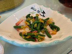 黄瓜苗拌兰花蚌-老洋房花园饭店(绍兴路店)