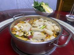排骨野生菌火锅-山大王菌莊