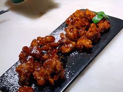 雪花糖醋里脊-绿茶餐厅(南方商城店)