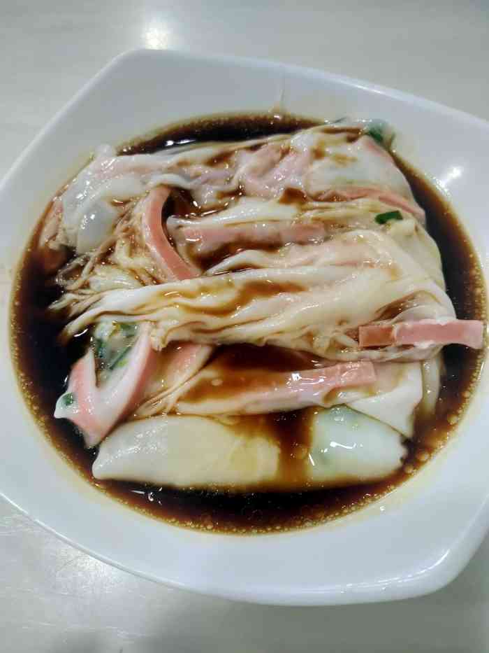 广客肠粉(兴隆店)-"好久没来吃肉片汤米粉了,孩子想吃宵夜带她.