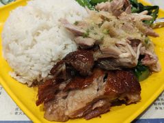 烧鹅拼手撕鸡饭-仁信双皮奶(庙前直街店)
