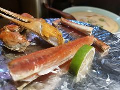 海胆酱焗蟹腿-綱元·海鲜豆捞(明州里店)