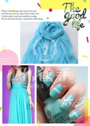 97-孔雀手美甲美睫护理