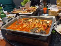 -在老街·淮安大排档·甜麻干煸龙虾·烧烤(河下古镇店)