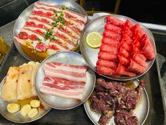蒜香大肠-姜虎东白丁烤肉(虹桥天地店)