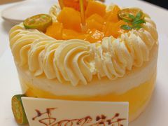 芒果粒粒奶油戚风蛋糕-大连铂尔曼酒店-铂尔曼美食廊 Pullman Deli