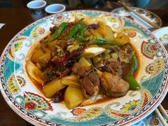 新疆沙湾大盘鸡小份-巴依老爷新疆美食(牡丹园店)
